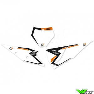 Blackbird Nummerplaat stickers - KTM 125SX 150SX 250SX-F 350SX-F 450SX-F