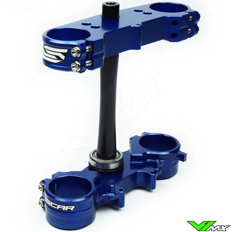 Scar Kroonplaten Blauw - Yamaha YZF250 YZF450 Fantic XXF250 XXF450