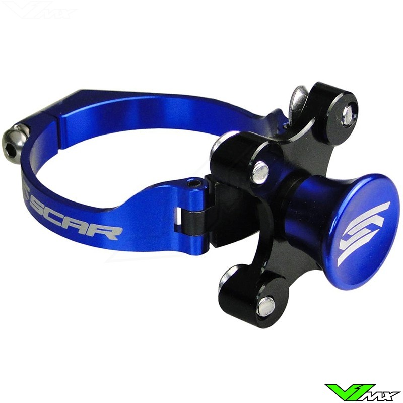 Scar Holeshot Device Blue - Kawasaki Yamaha TM Beta Sherco Fantic