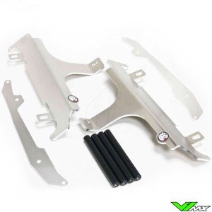 Axp Radiator Guards Black - Yamaha YZF250 YZF450