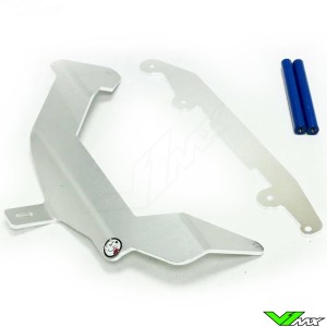 Axp Radiator Guards Blue - Yamaha WR250R