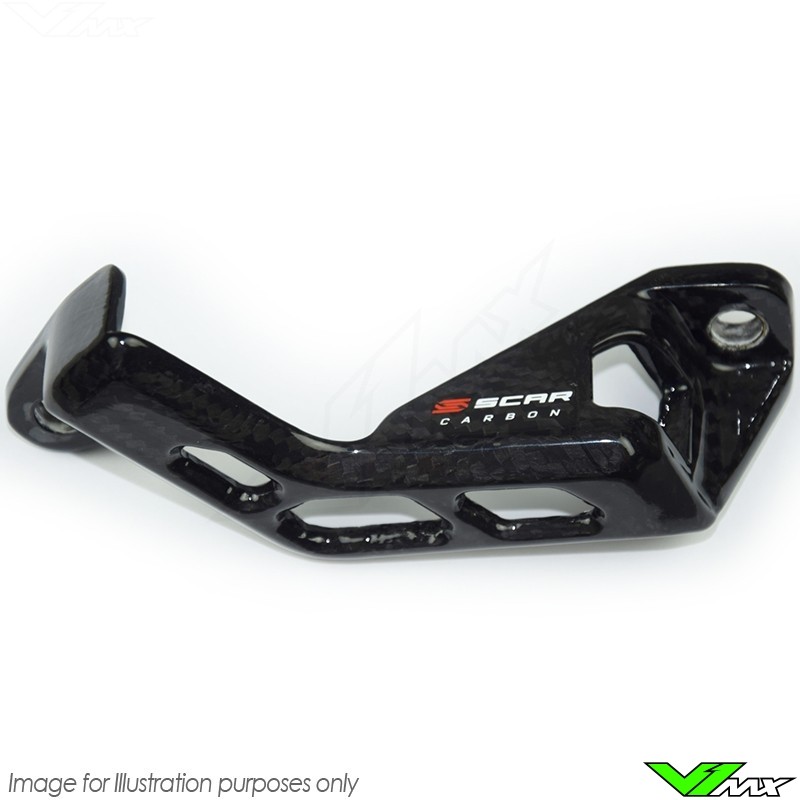 Black Gas Gas Husqvarna SCAR Rear Disc Guard Compatible with Some KTM 