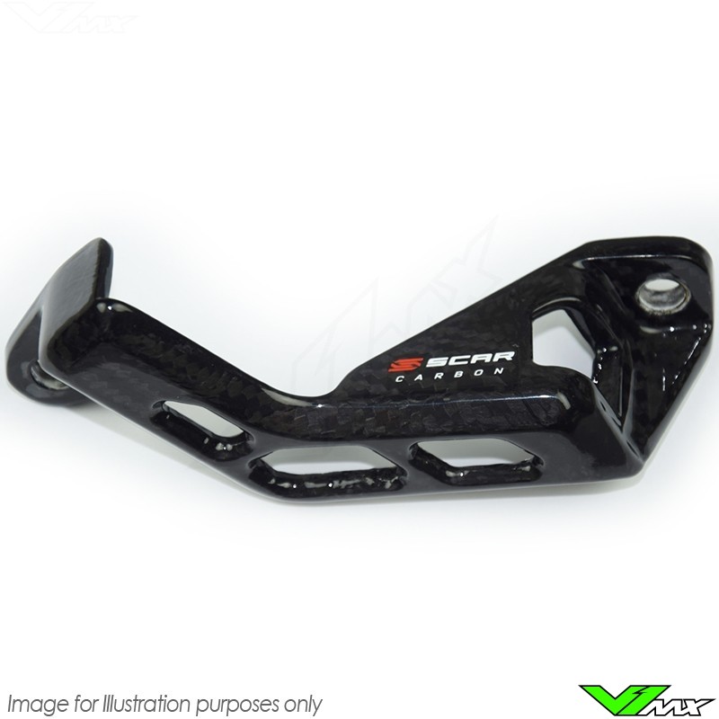 Scar Carbon Rear Brake Caliper Guard - Yamaha Fantic