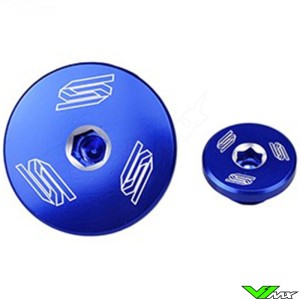 Scar Engine Plugs Blue - Kawasaki KXF250 KX250X KXF450 KX450X KLX450