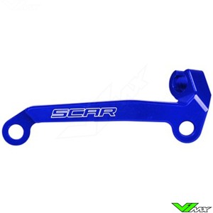 Scar Clutch Cable Guide Blue - Kawasaki KXF450