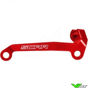 Scar Clutch Cable Guide Red - Kawasaki KXF450