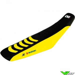 Blackbird Seatcover Black/Yellow - Suzuki RM85