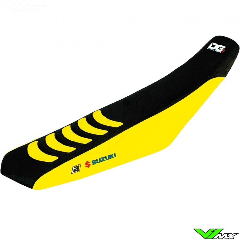 Blackbird Seatcover Black/Yellow - Suzuki RMZ250 RMZ450