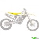 Blackbird Zadelovertrek Zwart/Geel - Suzuki RMZ250 RMZ450