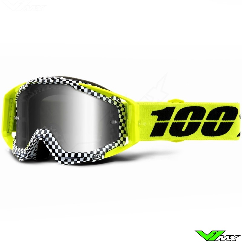 100% Racecraft Andre Motocross Goggle - Mirror Silver