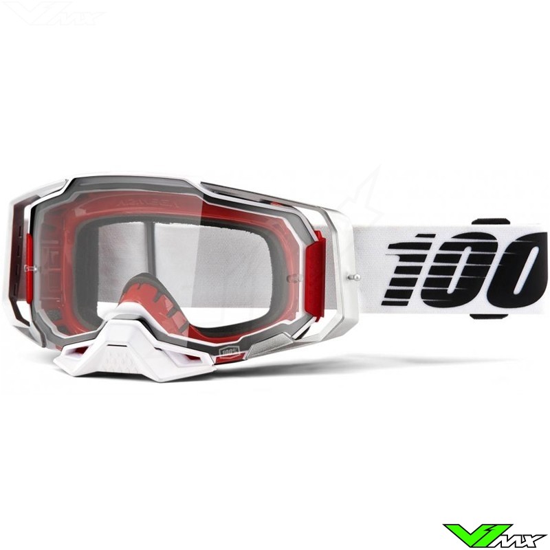 100% Armega Lightsaber Motocross Goggle - Clear Lens
