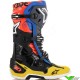 Alpinestars Tech 10 Motocross Boots - Black / Yellow / Blue / Fluo Red
