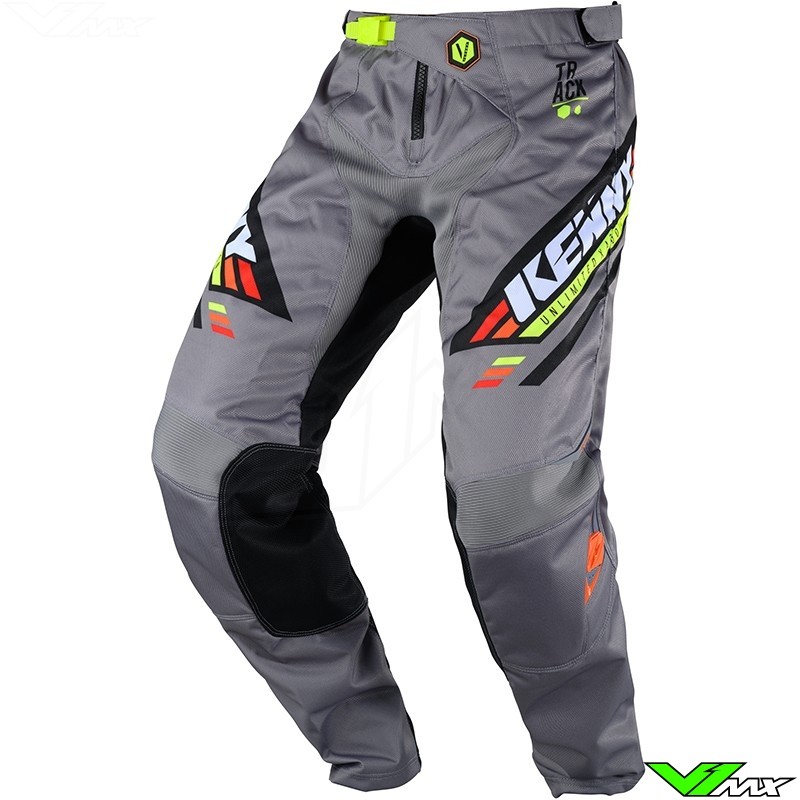 Kenny Track Victory 2020 Motocross Pants - Black / Grey / Orange (28)