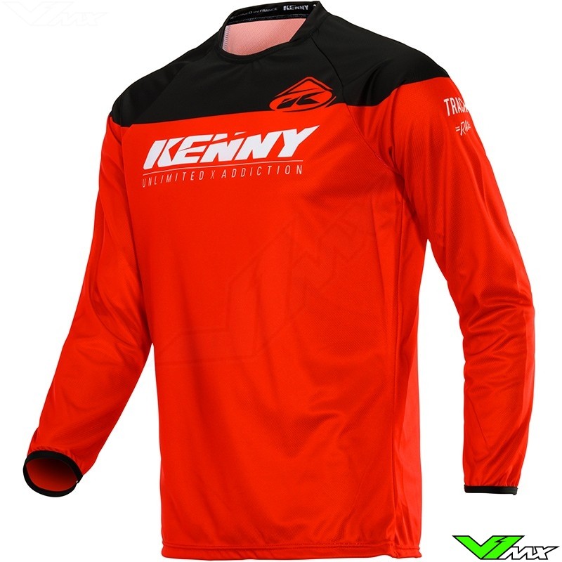 Kenny Track Cross shirt - Rood (S/M/XXL)