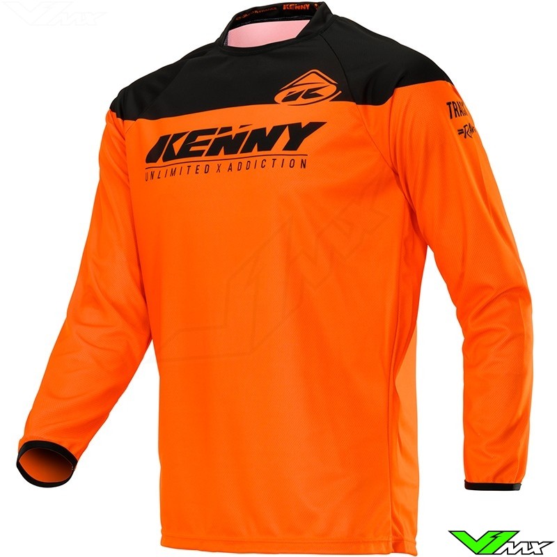 Kenny Track Cross shirt - Neon Oranje (S/L/XXL)
