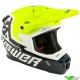 Answer AR1 Motocross Helmet - Voyd / Dark Blue / Fluo Yellow