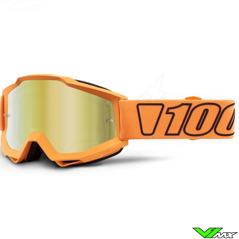 100% Accuri Luminari Motocross Goggle - Mirror Gold