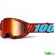 100% Accuri Dauphine Motocross Goggle - Mirror Red