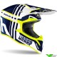 Airoh Wraap Motocross Helmet - Blue / Fluo Yellow (S, 55-56cm)