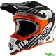 Oneal 2 Series Motocross Helmet - Spyde / Orange (S/M/XL)