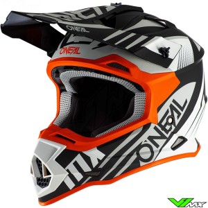 Oneal 2 Series Crosshelm - Spyde / Oranje (M, 57-58 cm)