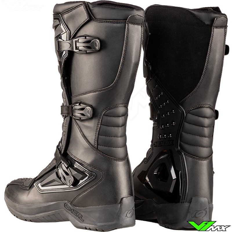 ONeal Motocross MX Boots RSX Black Boot Dirt Bike Off Road Enduro