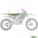 Blackbird Zadelovertrek Zwart/Groen - Kawasaki KXF250 KXF450