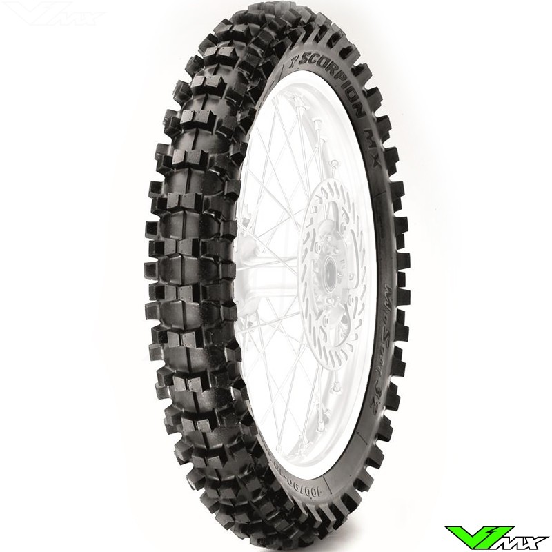 Pirelli Scorpion MX32 Mid Soft Motocross Tire 110/90-19 62M