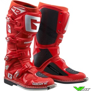 Gaerne SG-12 Motocross Boots - Solid / Red