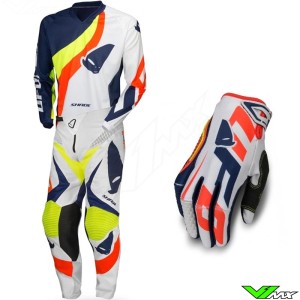 UFO Shade 2020 Motocross Gear Combo - White