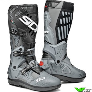 Sidi Atojo SRS Motocross Boots - Grey / Black
