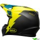 Bell MX-9 Motocross Helmet - Strike / Fluo Yellow / Dark Blue
