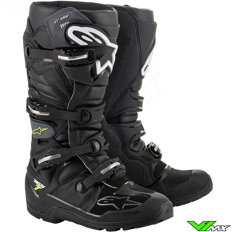 Alpinestars Tech 7 Drystar Enduro Boots - Black / Grey