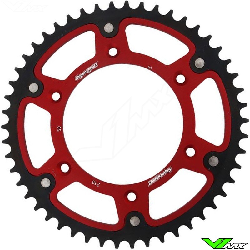 Supersprox Stealth Rear Sprocket Red - Honda