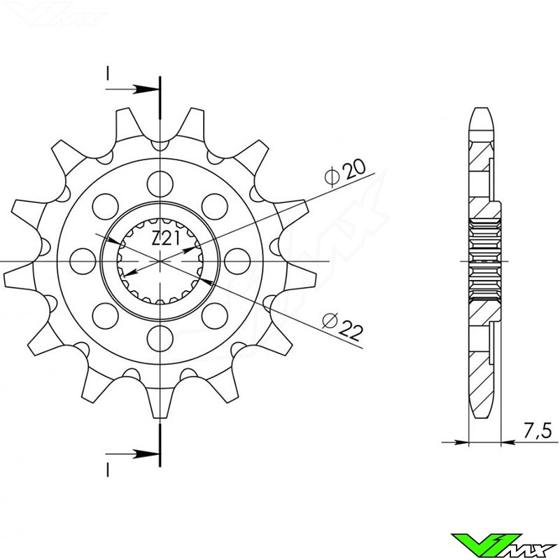 Crf250r front sprocket cheap