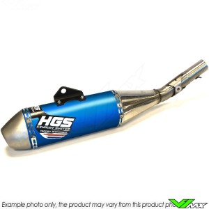 HGS Slip-On Uitlaat Demper Blauw - KTM 250SX-F