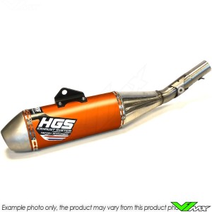 HGS Slip-On Uitlaat Demper Enduro Oranje - KTM 450EXC 500EXC