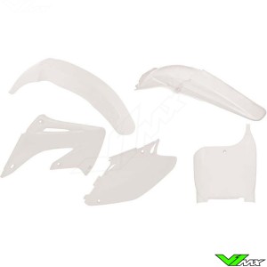 Rtech Plastic Kit White - Honda CR125 CR250