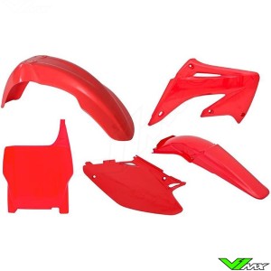 Rtech Plastic Kit CR Red - Honda CR125 CR250
