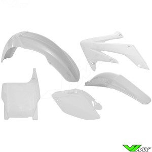 Rtech Plastic Kit White - Honda CRF250R