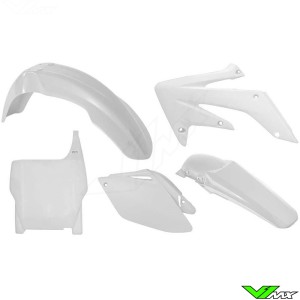 Rtech Plastic Kit White - Honda CRF250R
