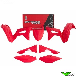 Rtech Plastic Kit CR Red - Honda CRF250R CRF450R