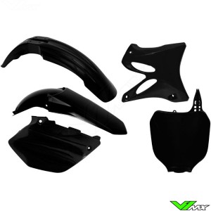 Rtech Plastic Kit Black - Yamaha YZ125 YZ250