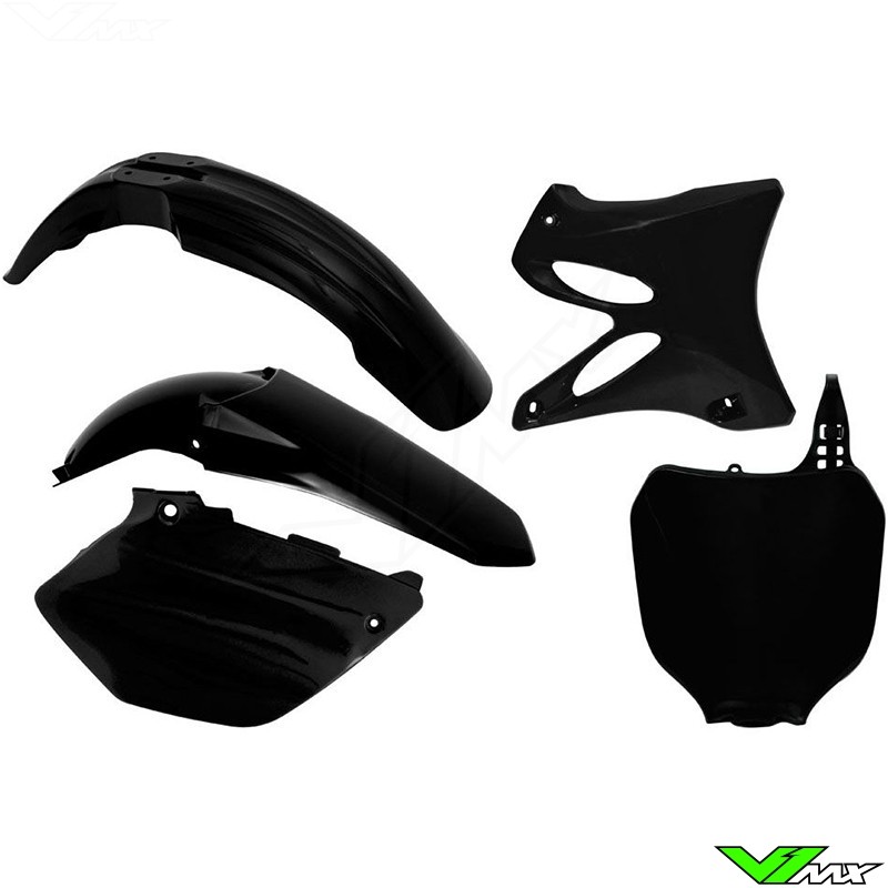 Rtech Plastic Kit Black - Yamaha YZ125 YZ250