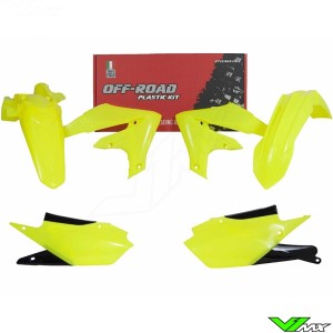 Rtech Plastic Kit Neon Yellow - Yamaha WR250F WR450F