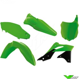Rtech Plastic Kit KX Green - Kawasaki KXF250