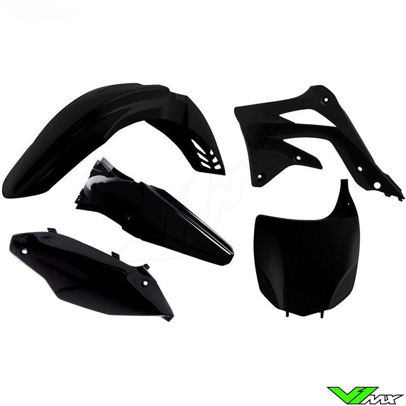 Rtech Plastic Kit Black - Kawasaki KXF450