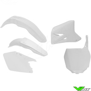 Rtech Plastic Kit White - Suzuki RM125 RM250