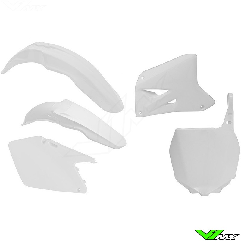 Rtech Plastic Kit White - Suzuki RM125 RM250