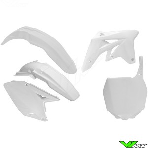 Rtech Plastic Kit White - Suzuki RMZ250
